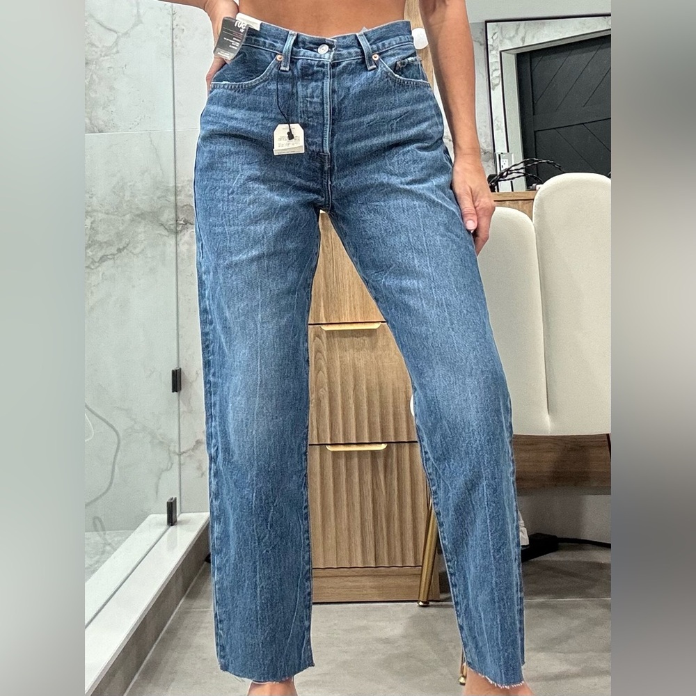 Levi's 501 81 Size 27 Classic Blue Straight Leg Jeans